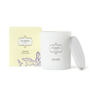 Fusion White Jar Grape Soy Candle
