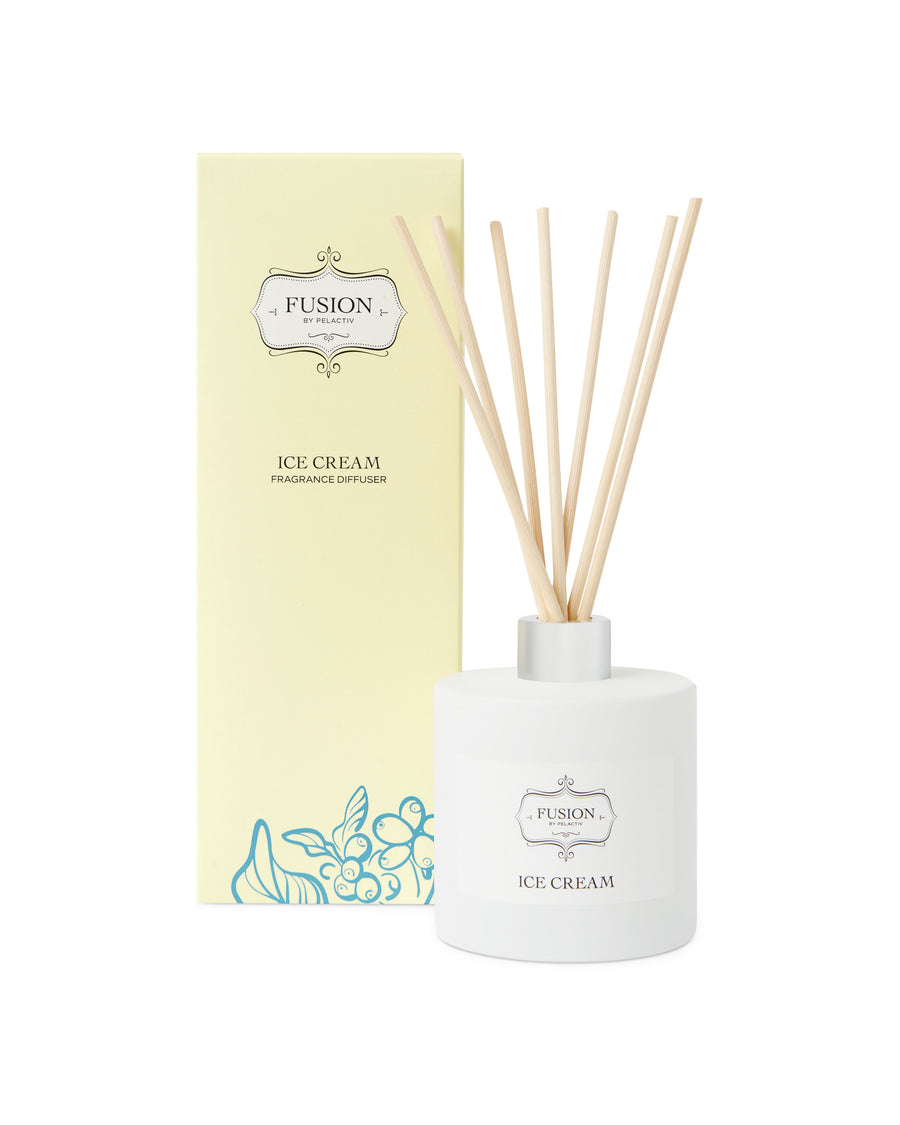 Fusion White Jar Ice Cream Fragrance Diffuser