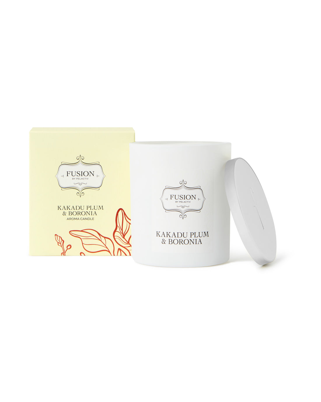 Fusion White Jar Kakadu Plum and Boronia Soy Candle